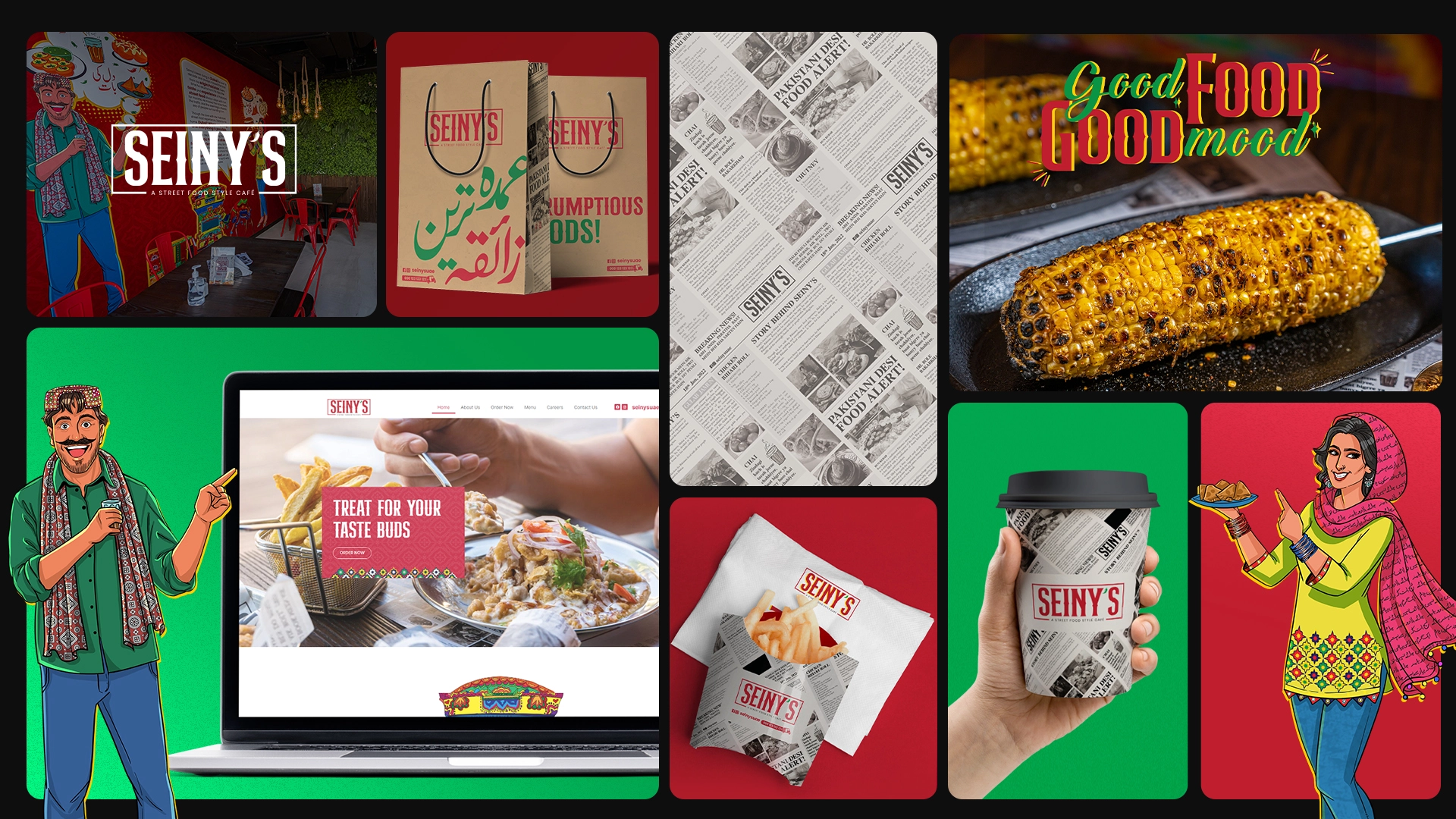 Branding portfolio sample